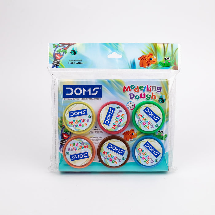 DOMS - Modelling Dough Set of 6 Shades