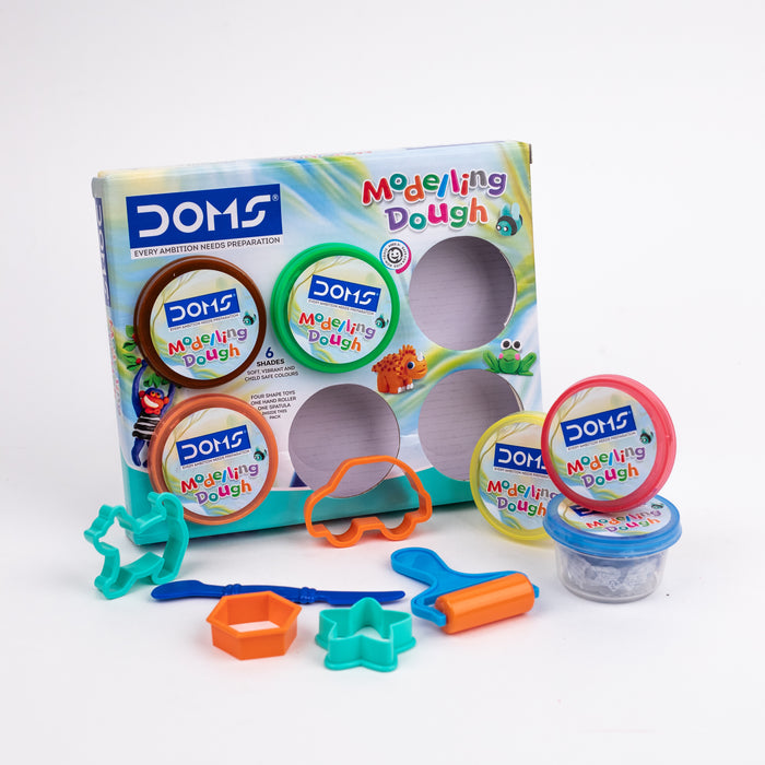 DOMS - Modelling Dough Set of 6 Shades