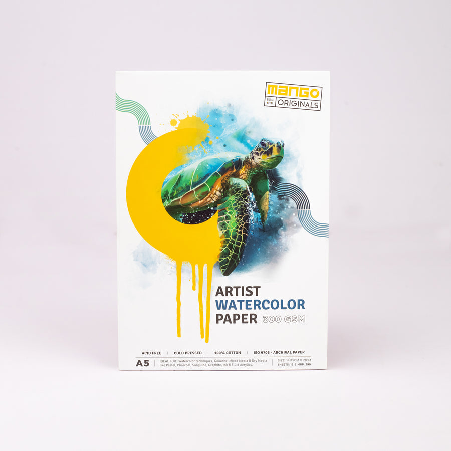Mango Originals - Artist Watercolour Paper (300 GSM)