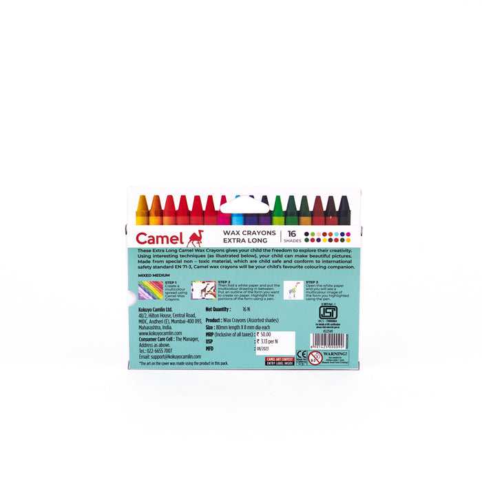 Camel - Extra long Wax Crayons