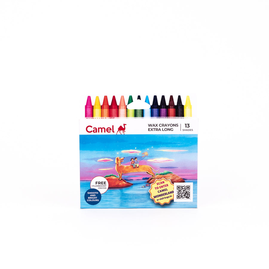 Camel - Extra long Wax Crayons