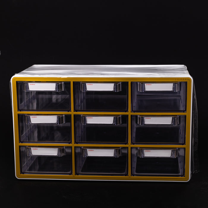 Litem Sysmax - System Multi Box 9 Drawers (Yellow)