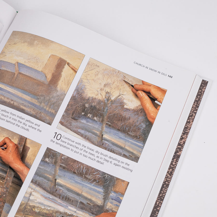 Mastering The Art Of Landscapes: A Step-By-Step Course With 30 Drawing And Painting Projects And 800 Photographs By Sarah Hoggett, Abigail Edgar (Hardcover)