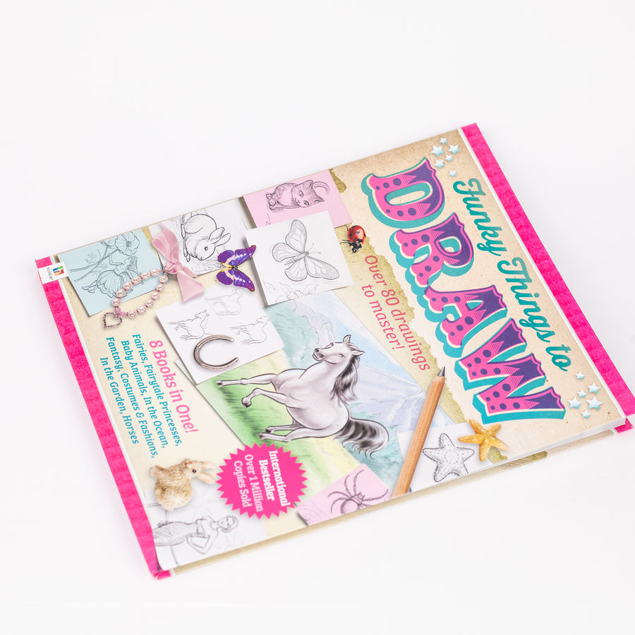 Funky Things To Draw: Over 80 drawings To Master Art Book
