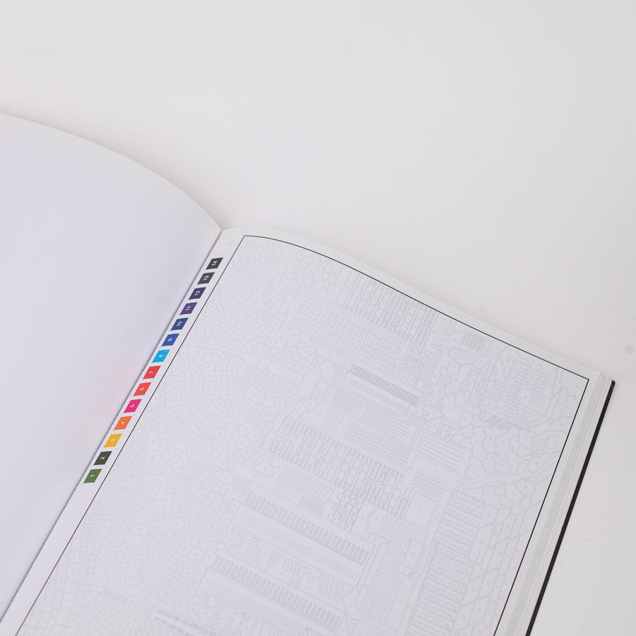 Color Quest: Cityscapes: 30 Extreme Challenges to Complete and Color: By John Woodcock (Paperback)