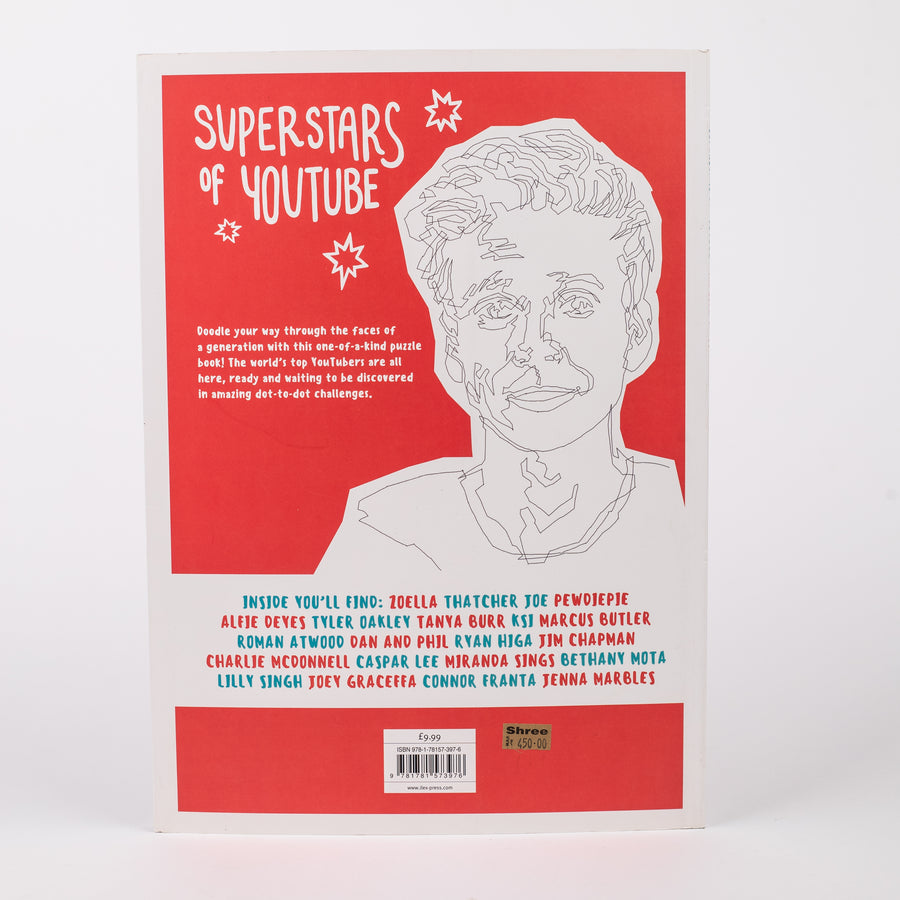 Superstars of Youtube: The 100% Unofficial Dot-to-Dot Book By Abi Daker (Paperback)