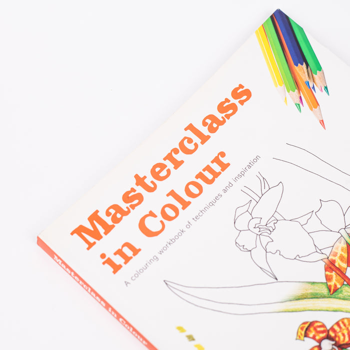 Master Color Book Masterclass in Colour: A colouring workbook of techniques and inspirat ...