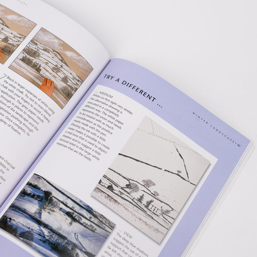 How To Draw Landscapes: A Step-by-step Guide For Beginners With 10 Projects: by Ian Sidaway (Paperback)