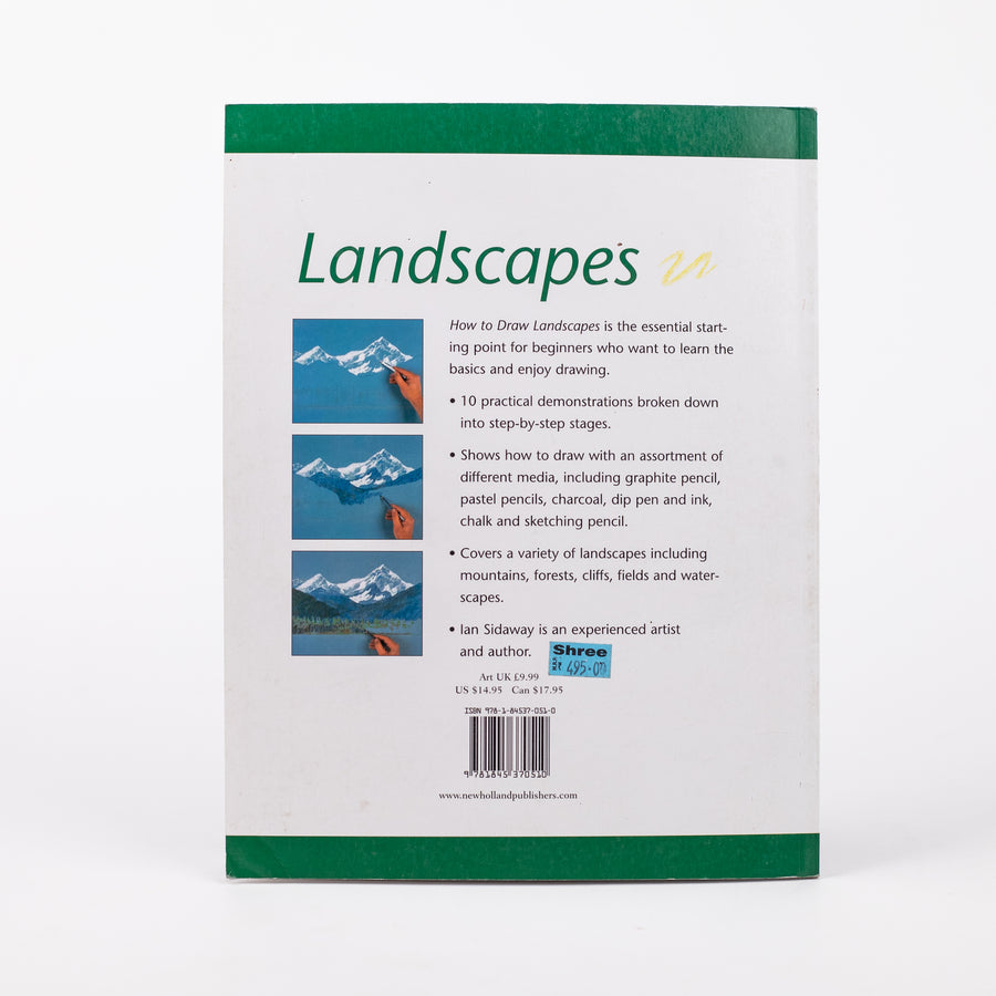 How To Draw Landscapes: A Step-by-step Guide For Beginners With 10 Projects: by Ian Sidaway (Paperback)