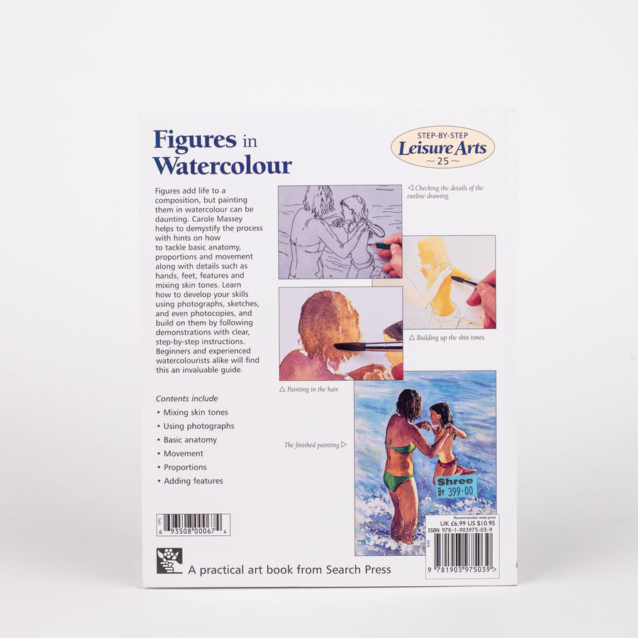 Figures in Watercolour (Step-by-Step Leisure Arts): By Carole Massey (Paperback)