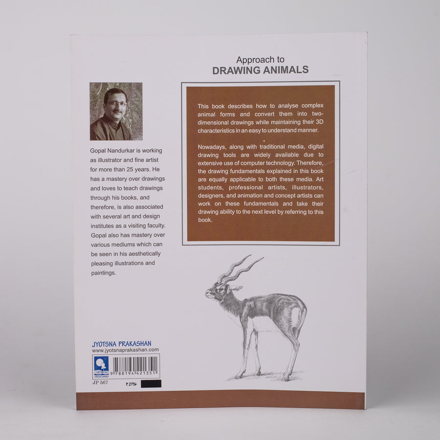 Approach to Drawing Animal: By - Gopal Nandurkar (Paperback)