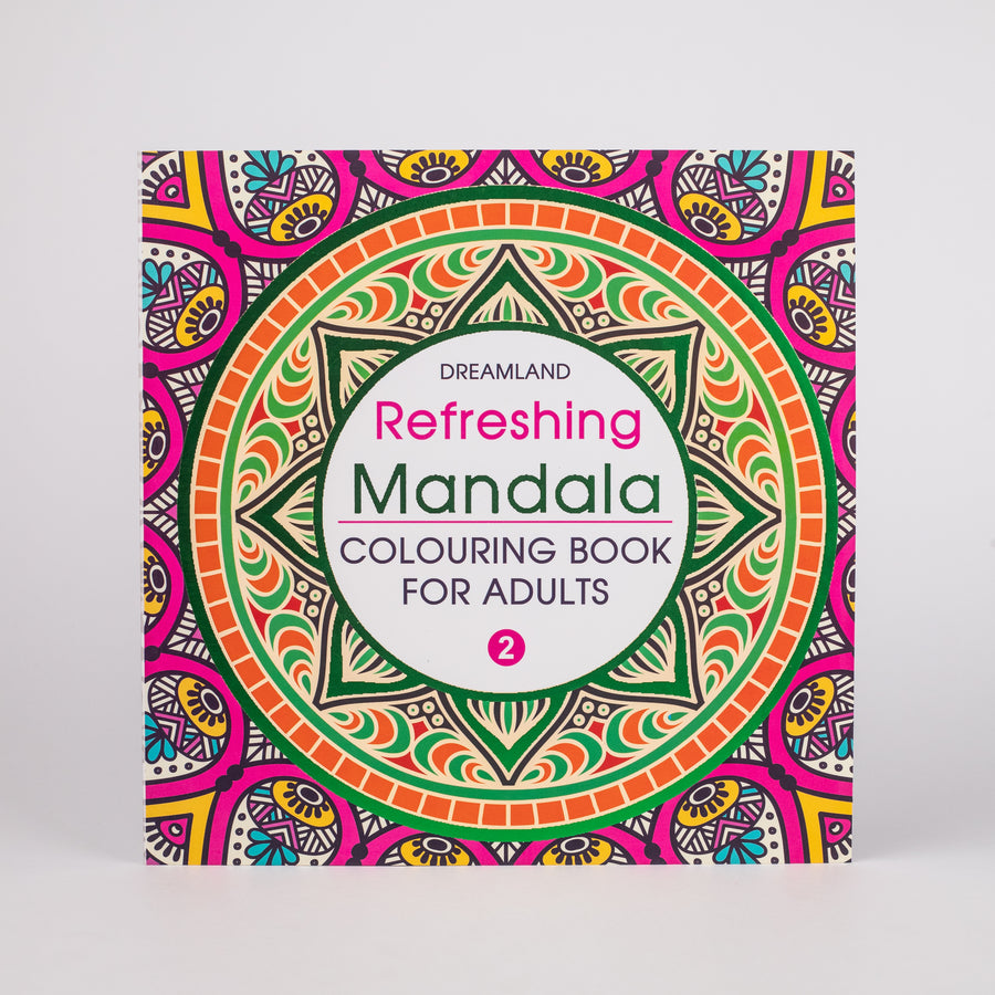 Refreshing Mandala Colouring Book For Adults (Paperback)