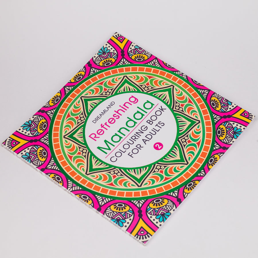 Refreshing Mandala Colouring Book For Adults (Paperback)