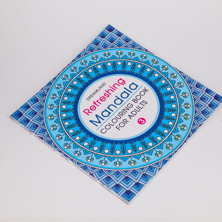 Refreshing Mandala Colouring Book For Adults (Paperback)