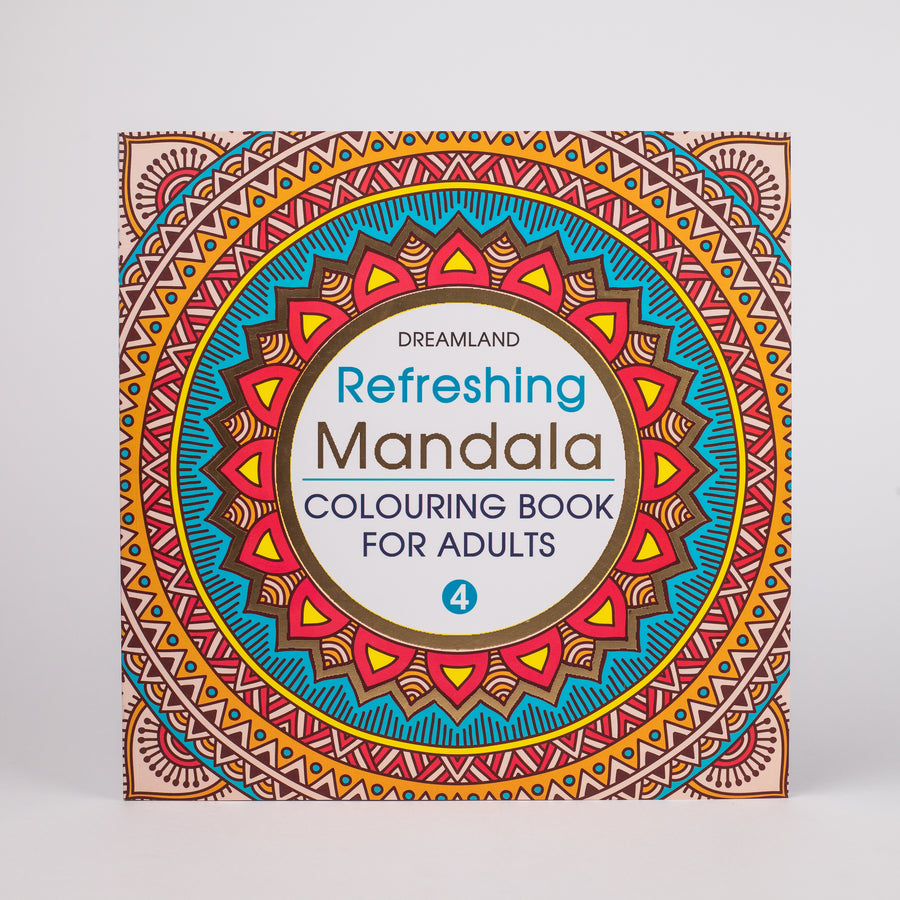 Refreshing Mandala Colouring Book For Adults (Paperback)