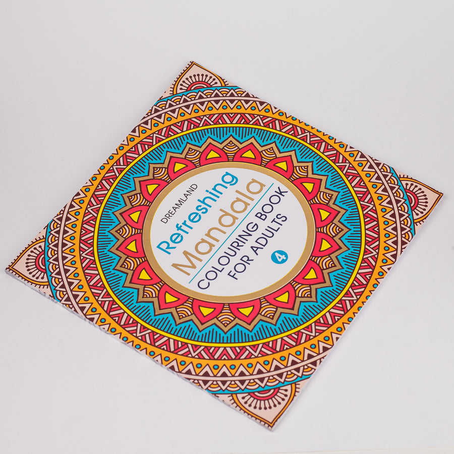 Refreshing Mandala Colouring Book For Adults (Paperback)