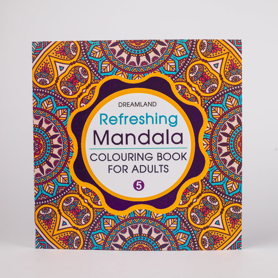 Refreshing Mandala Colouring Book For Adults (Paperback)