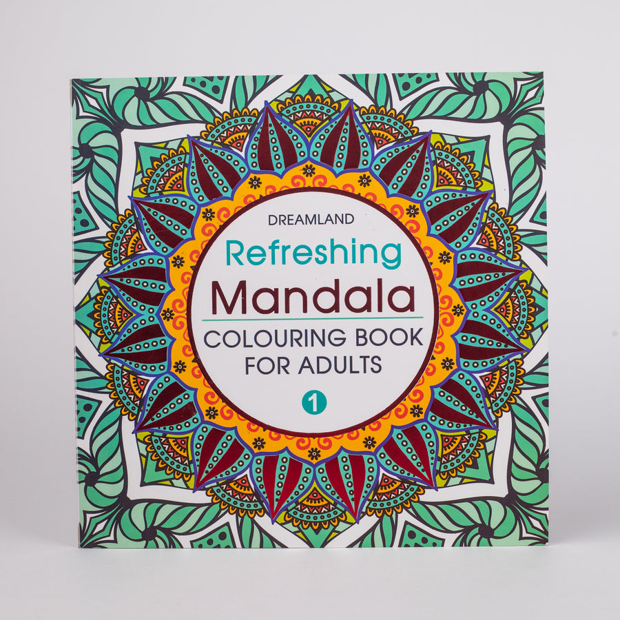 Refreshing Mandala Colouring Book For Adults (Paperback)