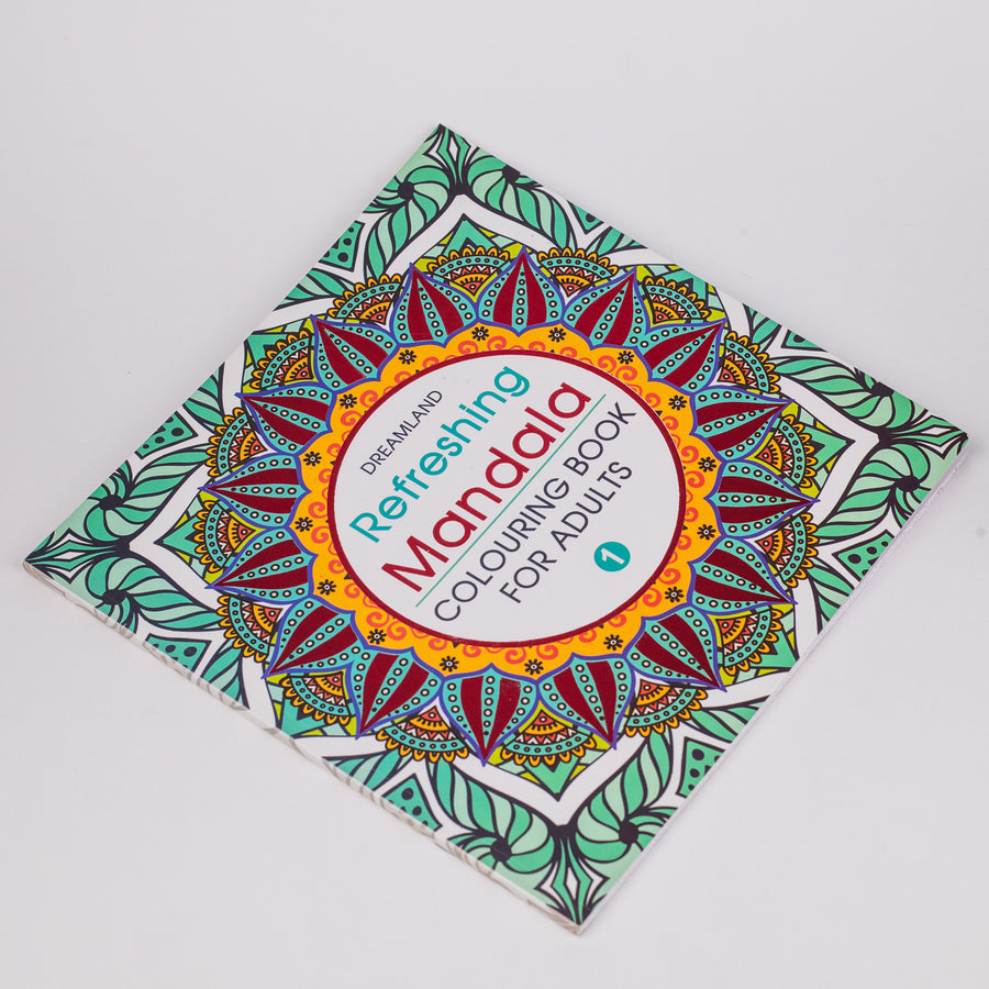 Refreshing Mandala Colouring Book For Adults (Paperback)
