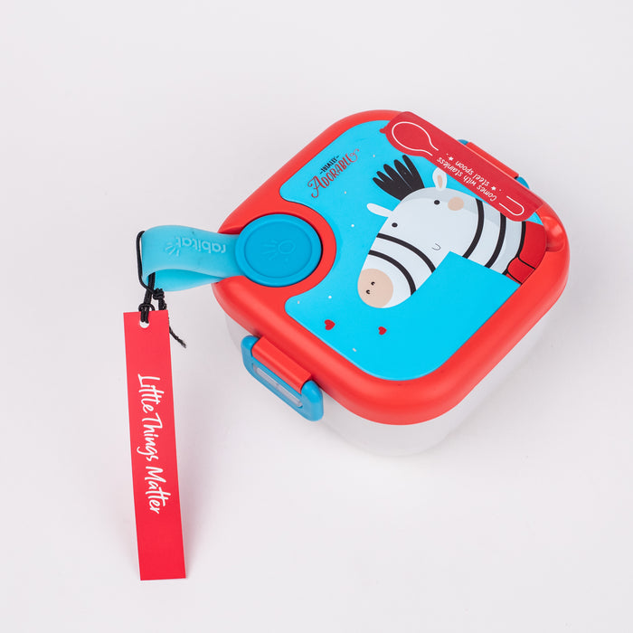 Rabitat - Lunchmate Mini Stainless Still Lunch Box with Spoon(Totally Adorable) 500ml