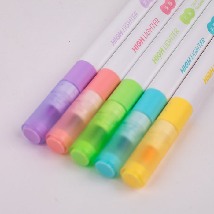 Set of 6 Pastal Color Highlighters