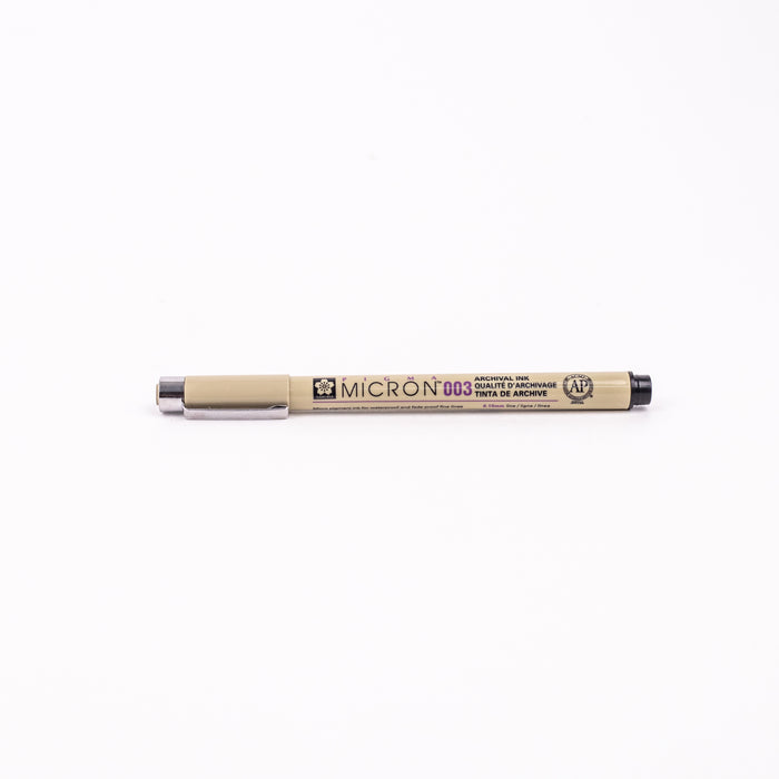 Sakura - Pigma Micron 003 (0.15mm) Pen - Black