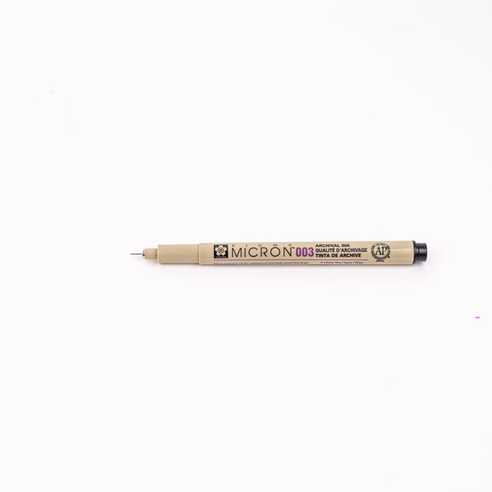 Sakura - Pigma Micron 003 (0.15mm) Pen - Black
