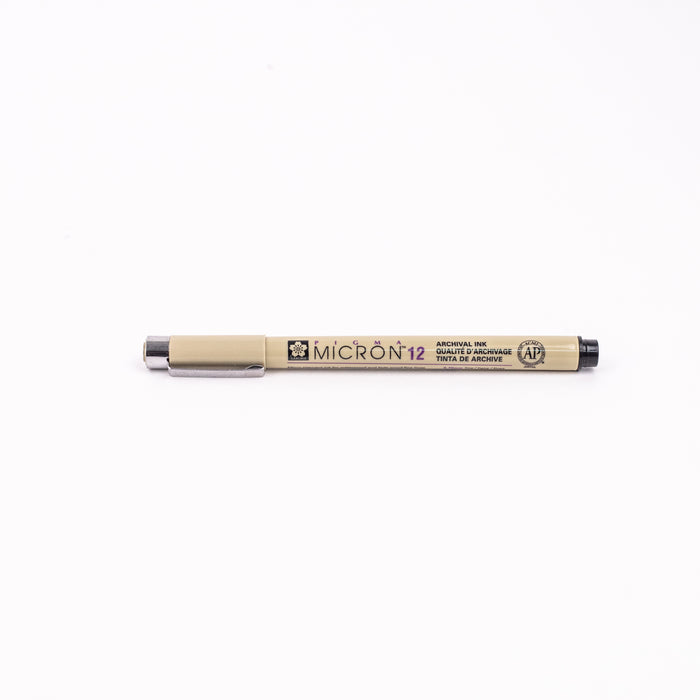 Sakura - Pigma Micron 12 (0.70mm) Pen - Black