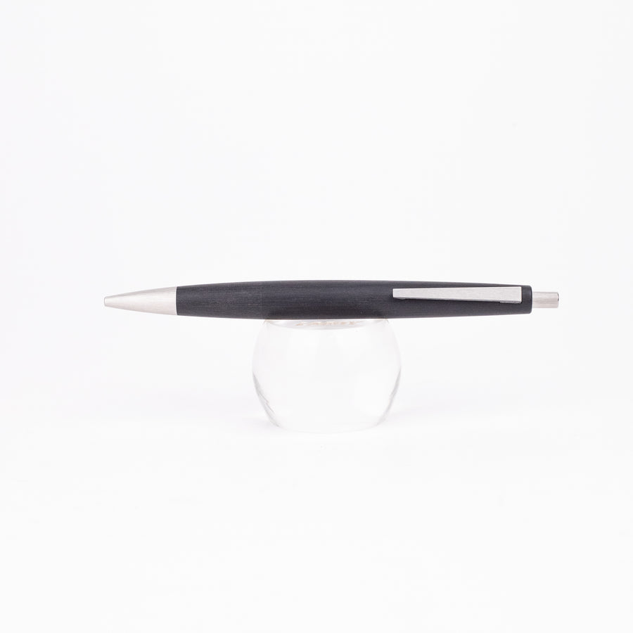 lamy-2000-black-ballpoint-pen-side-view