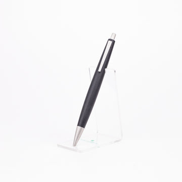 lamy-2000-black-ballpoint-pen-front-view