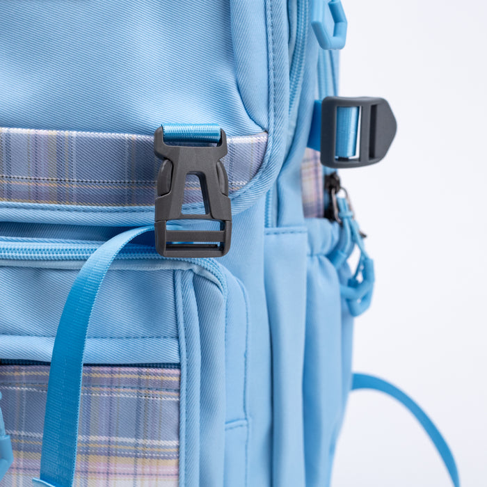 Girl's School Backpack (23901) - Light Blue