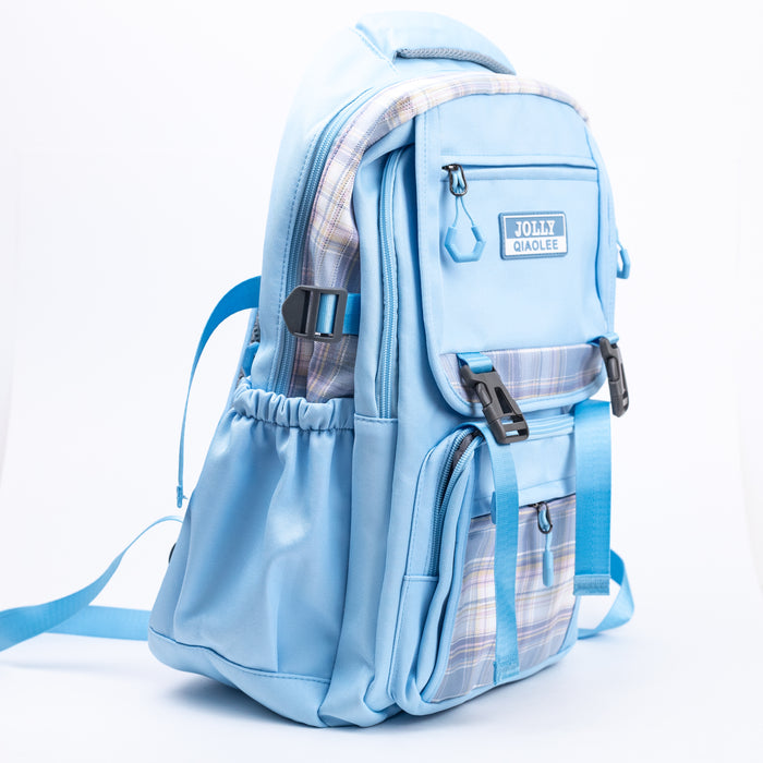 Girl's School Backpack (23901) - Light Blue