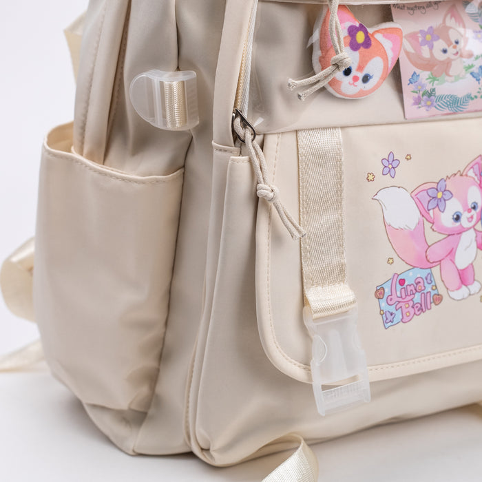 School Backpack (A9) - Cream