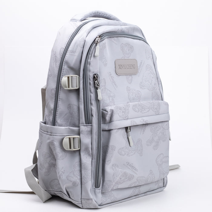 Teddy bear Backpack (7012) - Grey