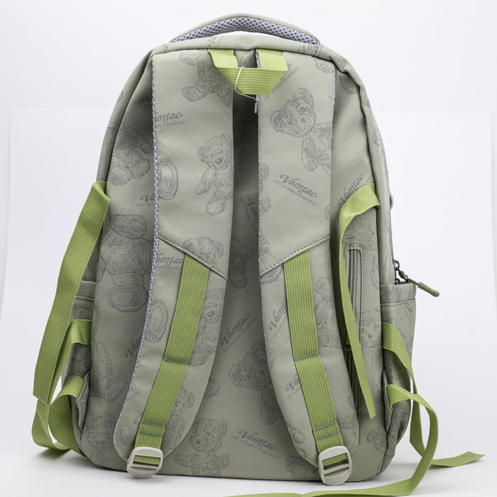 Teddy bear Backpack (7012) - Sage Green
