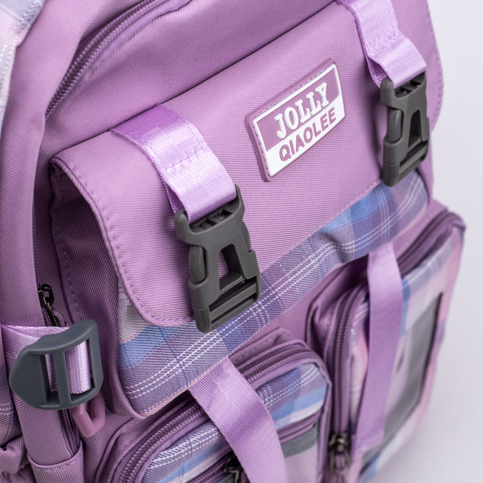 Girl's School Backpack (23903) - Lavender