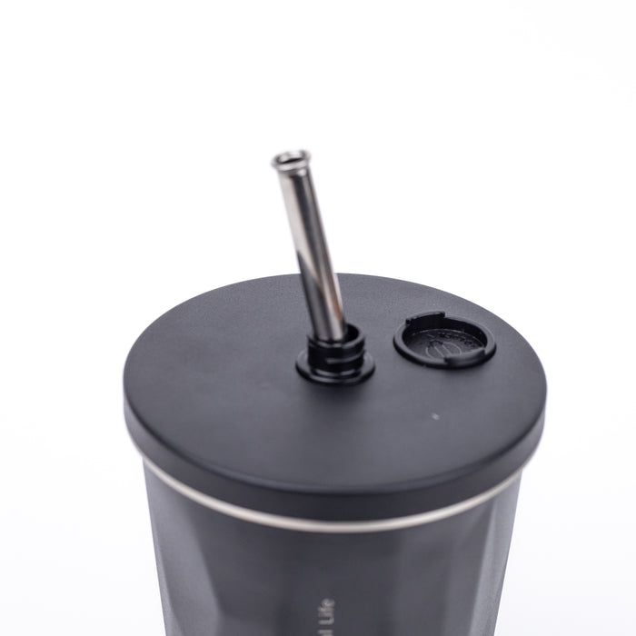 TYESO - Insulated Vacuum Tumbler (TS-8848A) - Black