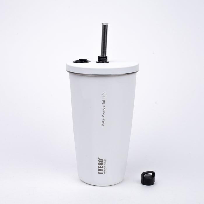 TYESO - Insulated Vacuum Tumbler (TS-8848A) - White