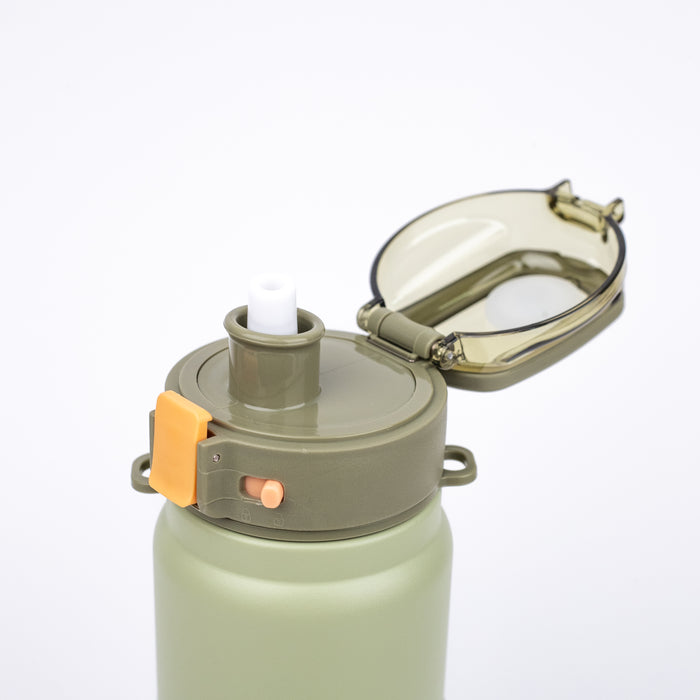 Stainless Steel Vacuum Bottle(DB-22703) - Sage Green