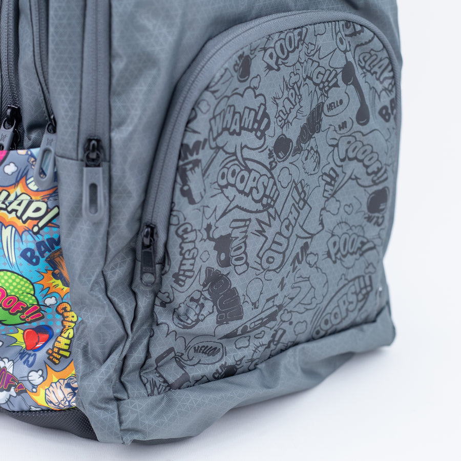 Arctic Fox Comic 33 Liters School Backpack - Castle Rock