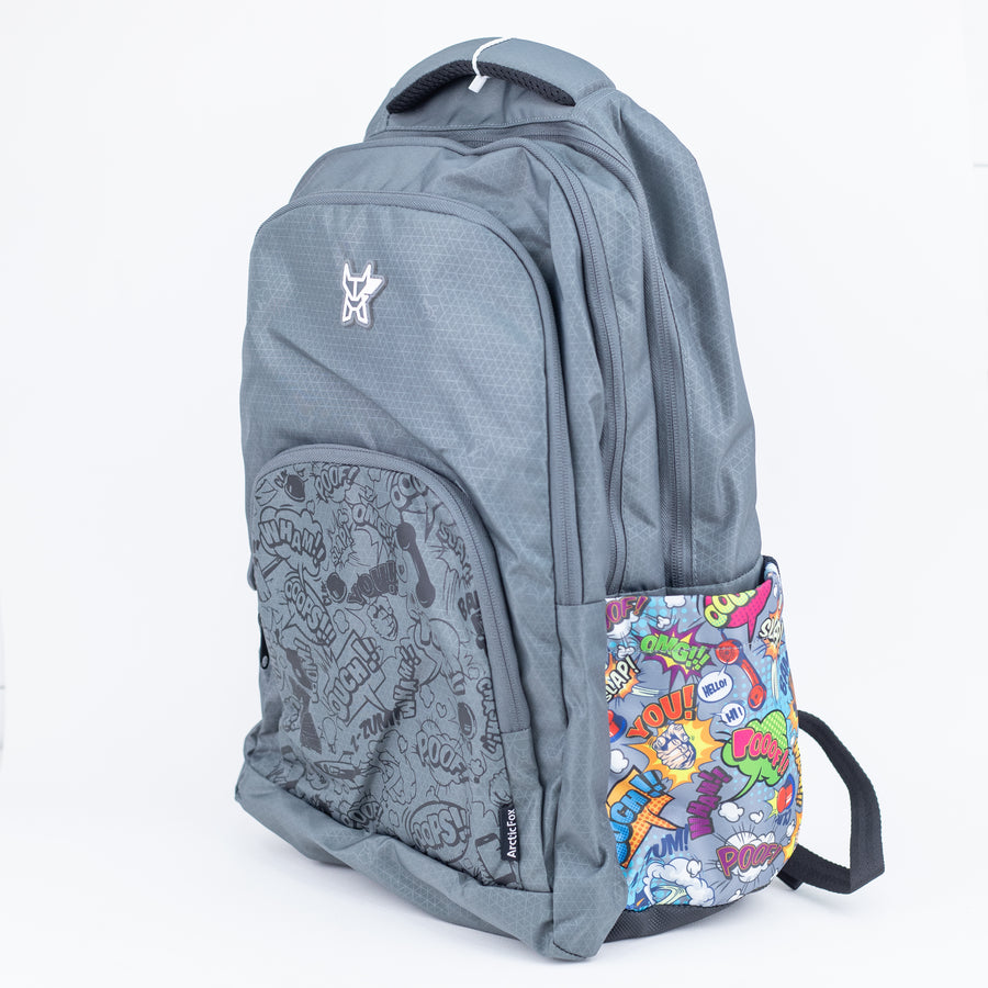 Arctic Fox Comic 33 Liters School Backpack - Castle Rock