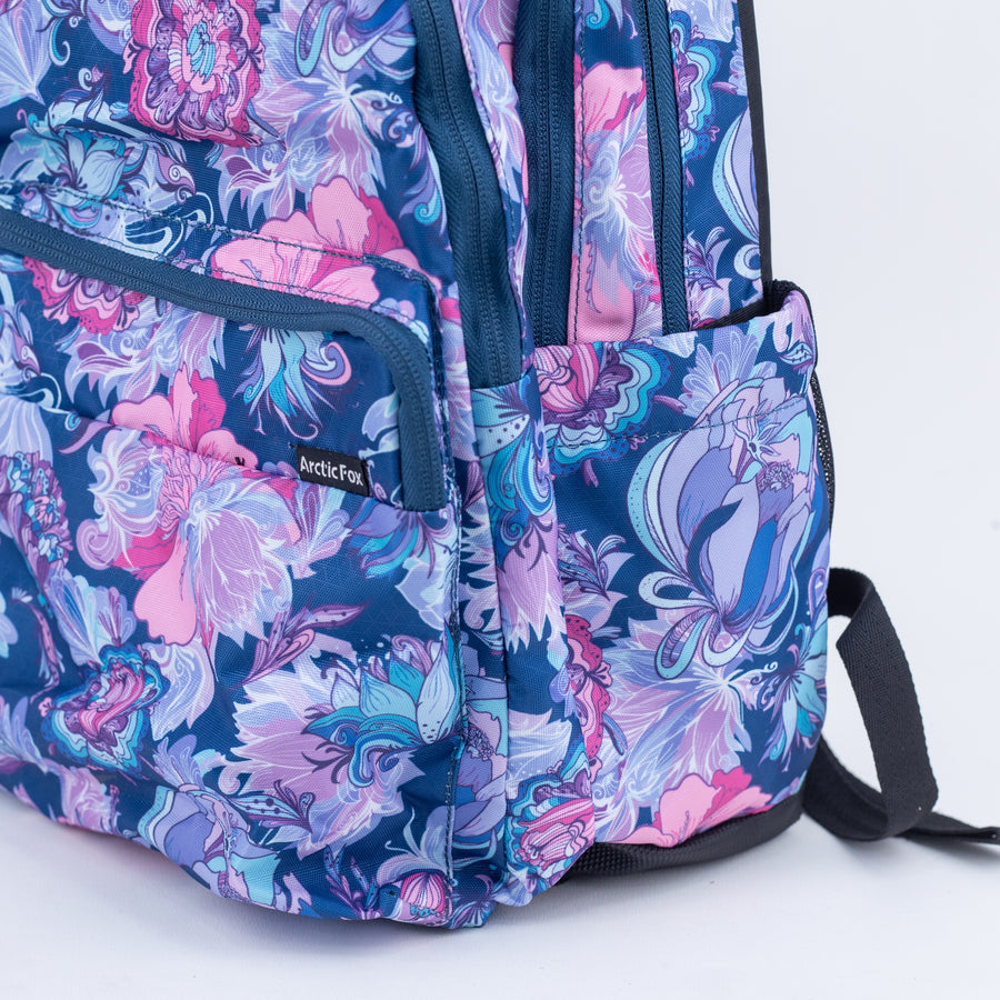 Arctic Fox Blossom 22 Liters School Backpack - Dark Denim