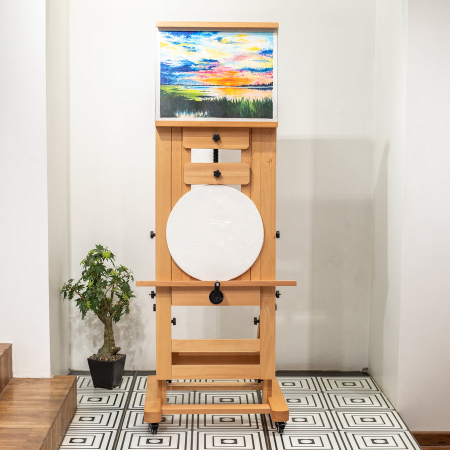 Professional Artist Wooden Easel