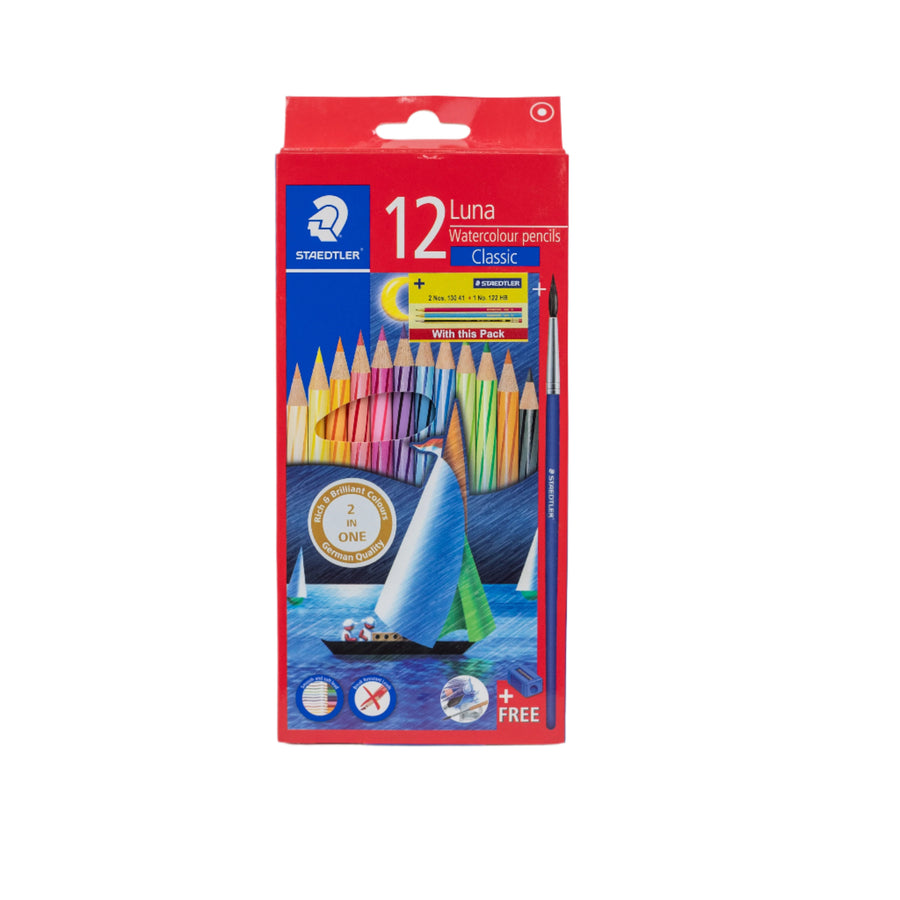 Staedtler Luna Classic Watercolor Pencil Pack of 12
