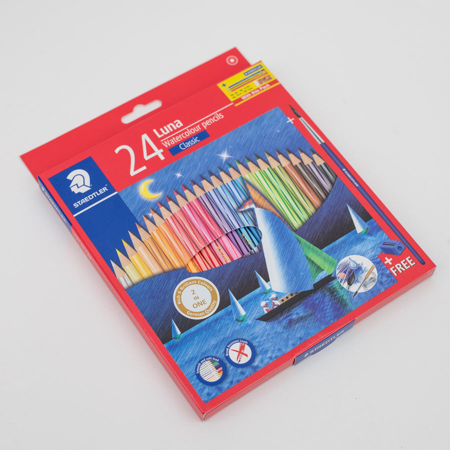 Staedtler Luna Classic Watercolor Pencil Pack of 24