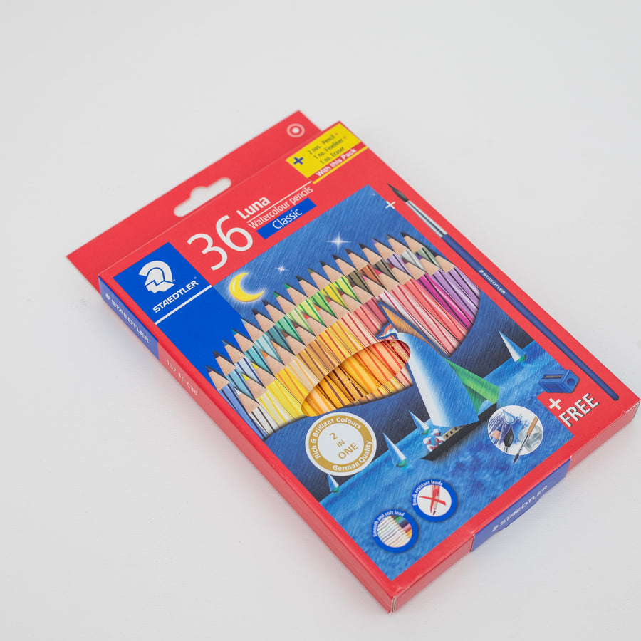 Staedtler Luna Classic Watercolor Pencil Pack of 36