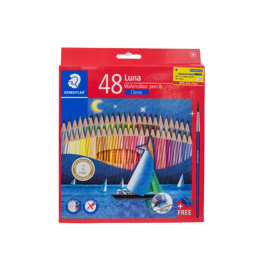 Staedtler Luna Classic Watercolor Pencil Pack of 48