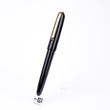 kaco-master-0.5mm-black-roller -pen-front-view