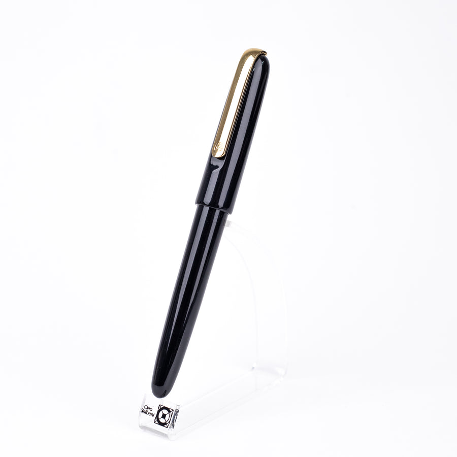 kaco-master-0.5mm-black-roller -pen-front-view