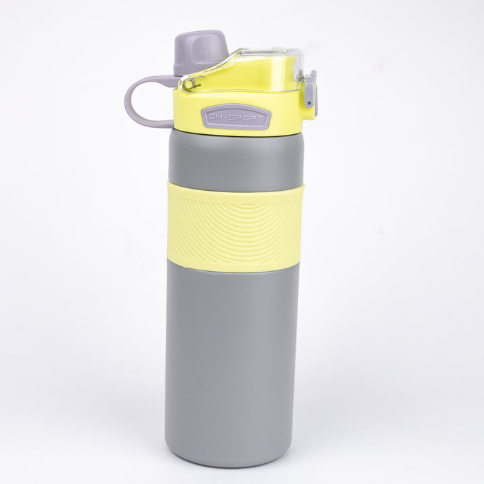 Insulated Stainless Steel Water Bottle(7105) - Grey